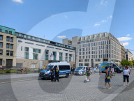 Police Presence At French Embassy In Berlin