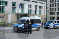 Police Presence At French Embassy In Berlin