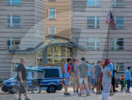 Police Presence At U.S. Embassy In Berlin