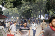 Student Protest In Dhaka, Bangladesh
