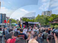 People And Info Stands At Lesbian And Gay City Festival In Berlin
