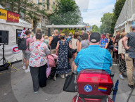 People And Info Stands At Lesbian And Gay City Festival In Berlin