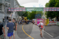 People And Info Stands At Lesbian And Gay City Festival In Berlin