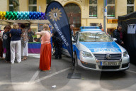 Berlin Police And Public Prosecutor's Office At Lesbian And Gay City Festival In Berlin 2025