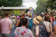 People And Info Stands At Lesbian And Gay City Festival In Berlin