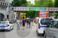 People And Info Stands At Lesbian And Gay City Festival In Berlin