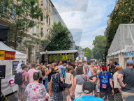 People And Info Stands At Lesbian And Gay City Festival In Berlin