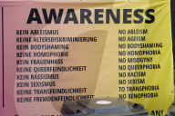 People And Info Stands At Lesbian And Gay City Festival In Berlin