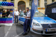 Berlin Police And Public Prosecutor's Office At Lesbian And Gay City Festival In Berlin 2025