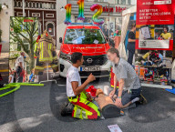 Berlin Fire Department At Lesbian And Gay City Festival In Berlin 2025