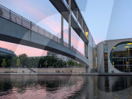Summer Day At The German Bundestag In Berlin