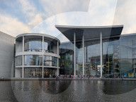Summer Day At The German Bundestag In Berlin