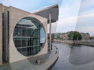 Summer Day At The German Bundestag In Berlin