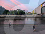 Summer Day At The German Bundestag In Berlin