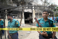 Aftermath Of Air Force Plane Crash At Milestone School And College In Dhaka.