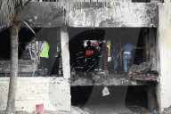 Aftermath Of Air Force Plane Crash At Milestone School And College In Dhaka.