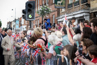 King Charles and Queen Camilla in Newmarket