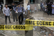 Air Force Training Jet Crash In Dhaka