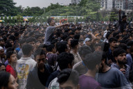 Air Force Training Jet Crash In Dhaka