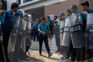 Air Force Training Jet Crash In Dhaka
