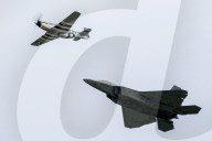F-22 Raptor Demo Team At EAA AirVenture