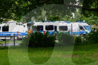 Police Presence At Oranienplatz In Berlin Kreuzberg