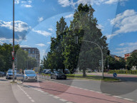 Police Presence At Oranienplatz In Berlin Kreuzberg