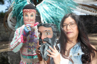 Wooden Masks For Tlaxcala Carnival By Elsy Padilla