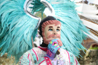 Wooden Masks For Tlaxcala Carnival By Elsy Padilla