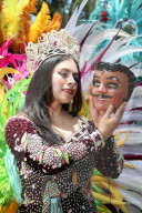 Wooden Masks For Tlaxcala Carnival By Elsy Padilla