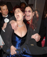 Ozzy and Sharon Osborne at 2002 WHCA Dinner