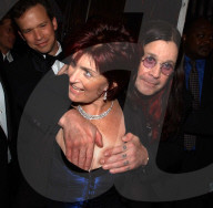 Ozzy and Sharon Osborne at 2002 WHCA Dinner