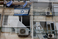Iranian missiles hit Ramat Gan, June 14, 2025