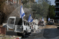 Iranian missiles hit Ramat Gan, June 14, 2025