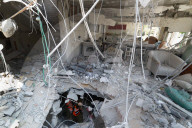 Iranian missiles hit Rishon LeZion, June 14, 2025