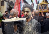 Kashmiri Muslims celebrate Ashura