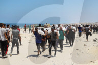 Food distribution in Gaza