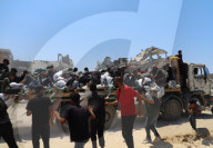 Food distribution in Gaza