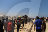 Food distribution in Gaza