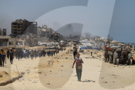 Food distribution in Gaza