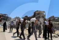 Food distribution in Gaza
