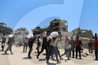 Food distribution in Gaza