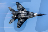 Jared Isaacman In His MiG-29 Fighter Jet Performing At EAA AirVenture 2025