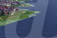Largest Single-unit Affordable 260MW FISHER-Solar Hybrid Project PV Power Station in East China