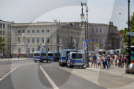 Police Presence In Central Berlin