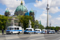 Police Presence In Central Berlin