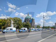 Police Presence In Central Berlin