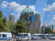Police Presence In Central Berlin