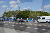 Police Presence In Central Berlin