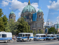 Police Presence In Central Berlin